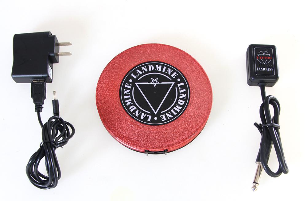 Wireless Tattoo Foot Pedal Switch UFO - red